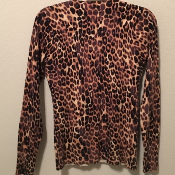 Express leopard print sweater - Picture 2 of 3